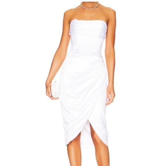 Bardot Dresses & Skirts - Bardot Revolve Jamila Corset Dress Orchid White XS / US 2‎
